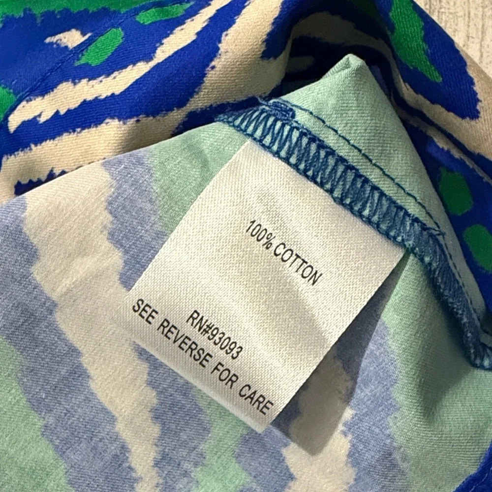 Tyler Boe Kelsey Cotton Graphic Dress Size Small - Picture 11 of 11